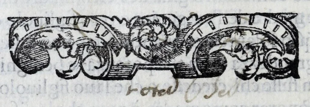 An illustration from Miracoli della Sac.ma Vergine Maria : seguiti a benefitio di quelli che sono stati deuoti della Compagnia del Sant.mo Rosario, 1587, leaf 208