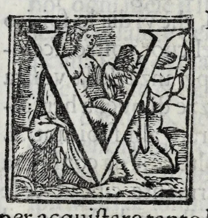 An illustration from Miracoli della Sac.ma Vergine Maria : seguiti a benefitio di quelli che sono stati deuoti della Compagnia del Sant.mo Rosario, 1587, leaf 213