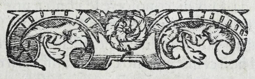 An illustration from Miracoli della Sac.ma Vergine Maria : seguiti a benefitio di quelli che sono stati deuoti della Compagnia del Sant.mo Rosario, 1587, leaf 9