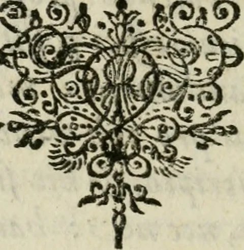 An illustration from Miraculum mundi, sive, Plena perfectaque descriptio admirabilis naturae, ac proprietatis potentissimi subiecti : ab antiquis menstruum universale sive mercurius philosophorum dicti : quo vegetabilia, animalia & mineralia facillime in saluberrima medicamenta & imperfecta metalla in permanentia ac perfecta transmutari possunt, 1653, leaf 11