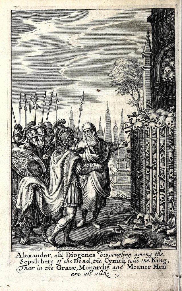 An illustration from The mirrour which flatters not : dedicated to their Maiesties of Great Britaine, 1639, leaf 222