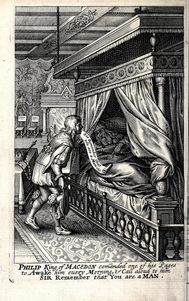 An illustration from The mirrour which flatters not : dedicated to their Maiesties of Great Britaine, 1639, leaf 38