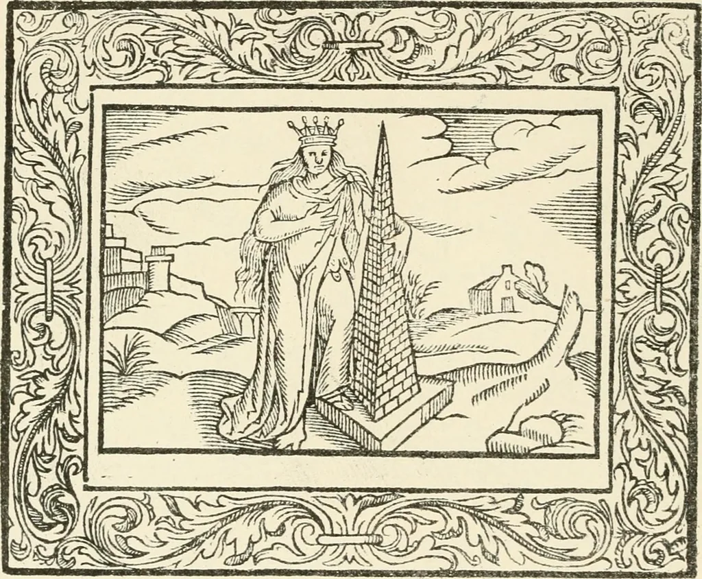 An illustration from The mirrovr of maiestie: or, The badges of honovr conceitedly emblazoned. A photo-lith. fac-simile reprint from Mr. Corser's perfect copy. A.D. 1618, 1870, leaf 101
