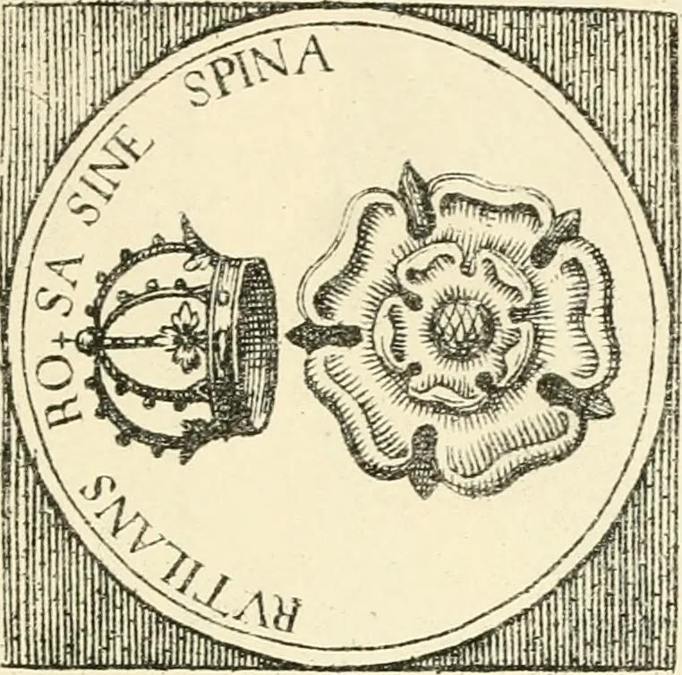An illustration from The mirrovr of maiestie: or, The badges of honovr conceitedly emblazoned. A photo-lith. fac-simile reprint from Mr. Corser's perfect copy. A.D. 1618, 1870, leaf 106