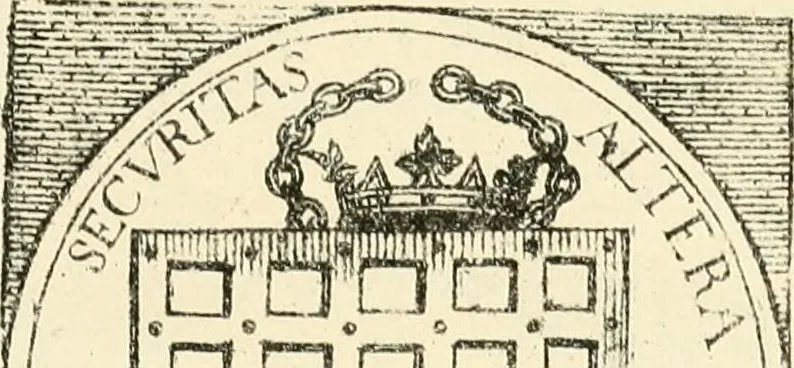 An illustration from The mirrovr of maiestie: or, The badges of honovr conceitedly emblazoned. A photo-lith. fac-simile reprint from Mr. Corser's perfect copy. A.D. 1618, 1870, leaf 106