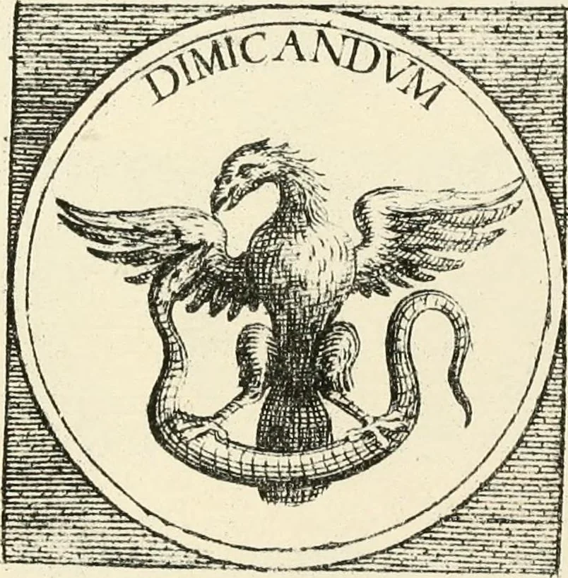 An illustration from The mirrovr of maiestie: or, The badges of honovr conceitedly emblazoned. A photo-lith. fac-simile reprint from Mr. Corser's perfect copy. A.D. 1618, 1870, leaf 109