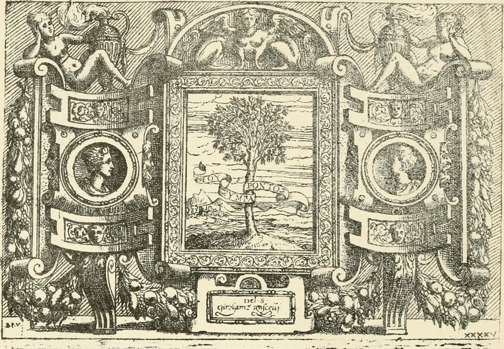 An illustration from The mirrovr of maiestie: or, The badges of honovr conceitedly emblazoned. A photo-lith. fac-simile reprint from Mr. Corser's perfect copy. A.D. 1618, 1870, leaf 121