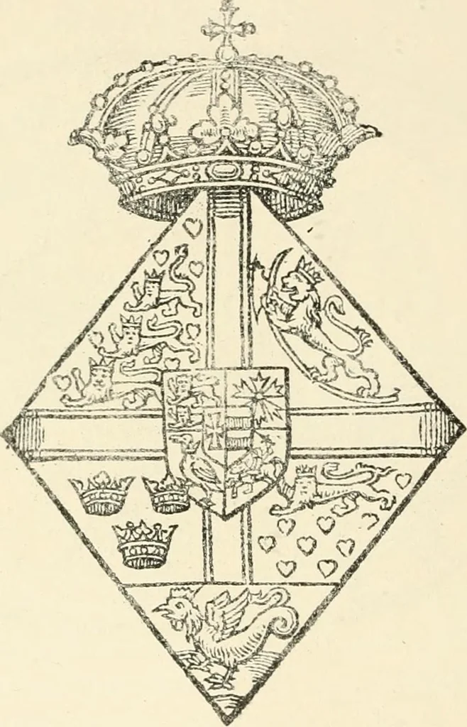 An illustration from The mirrovr of maiestie: or, The badges of honovr conceitedly emblazoned. A photo-lith. fac-simile reprint from Mr. Corser's perfect copy. A.D. 1618, 1870, leaf 29