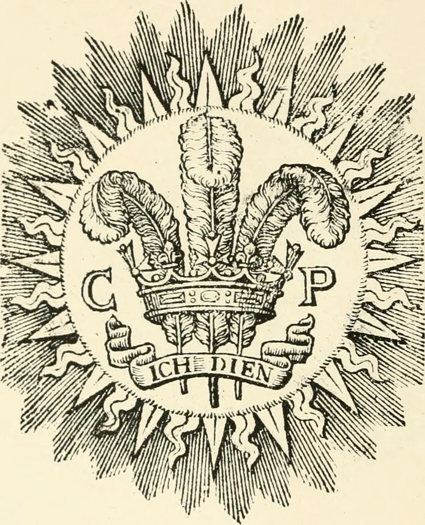 An illustration from The mirrovr of maiestie: or, The badges of honovr conceitedly emblazoned. A photo-lith. fac-simile reprint from Mr. Corser's perfect copy. A.D. 1618, 1870, leaf 31