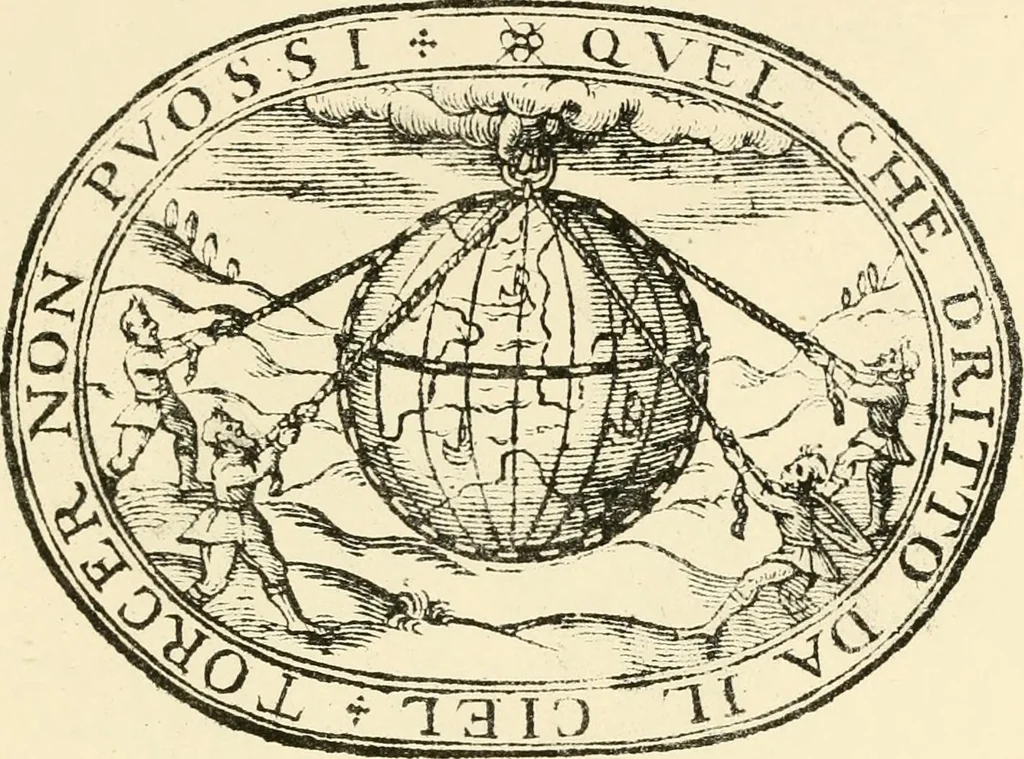 An illustration from The mirrovr of maiestie: or, The badges of honovr conceitedly emblazoned. A photo-lith. fac-simile reprint from Mr. Corser's perfect copy. A.D. 1618, 1870, leaf 42