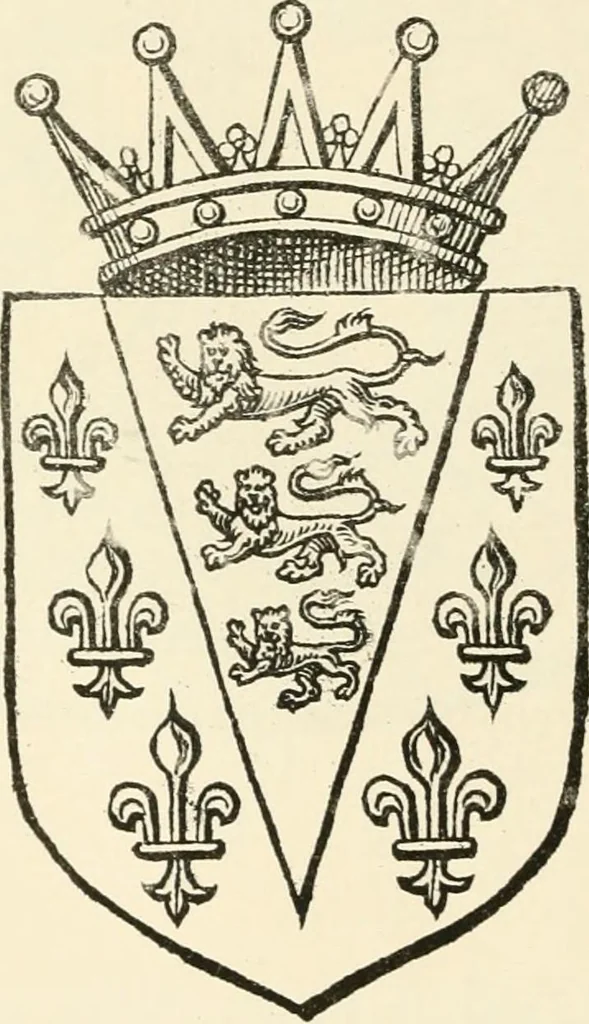 An illustration from The mirrovr of maiestie: or, The badges of honovr conceitedly emblazoned. A photo-lith. fac-simile reprint from Mr. Corser's perfect copy. A.D. 1618, 1870, leaf 53