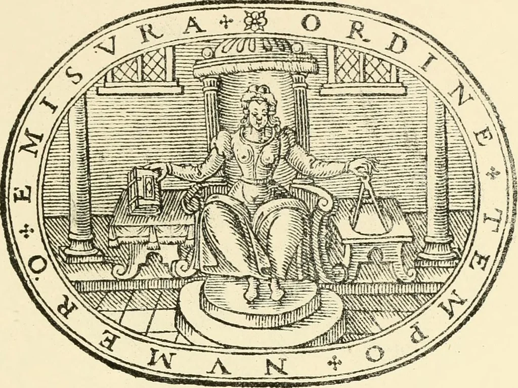 An illustration from The mirrovr of maiestie: or, The badges of honovr conceitedly emblazoned. A photo-lith. fac-simile reprint from Mr. Corser's perfect copy. A.D. 1618, 1870, leaf 62