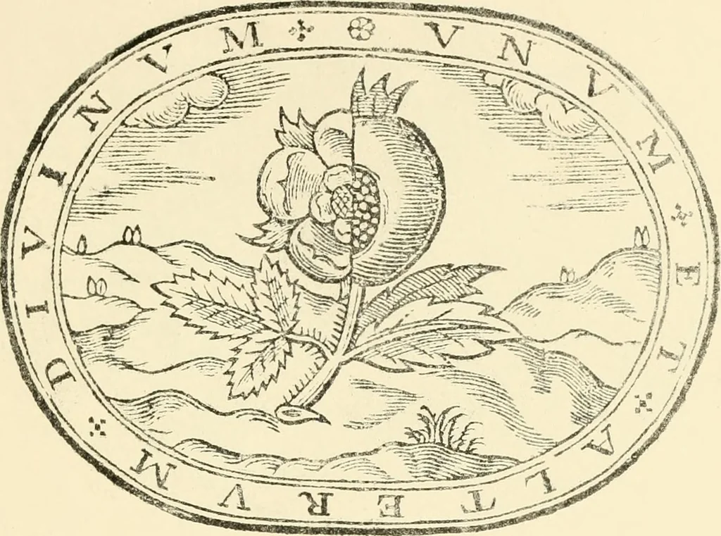 An illustration from The mirrovr of maiestie: or, The badges of honovr conceitedly emblazoned. A photo-lith. fac-simile reprint from Mr. Corser's perfect copy. A.D. 1618, 1870, leaf 70