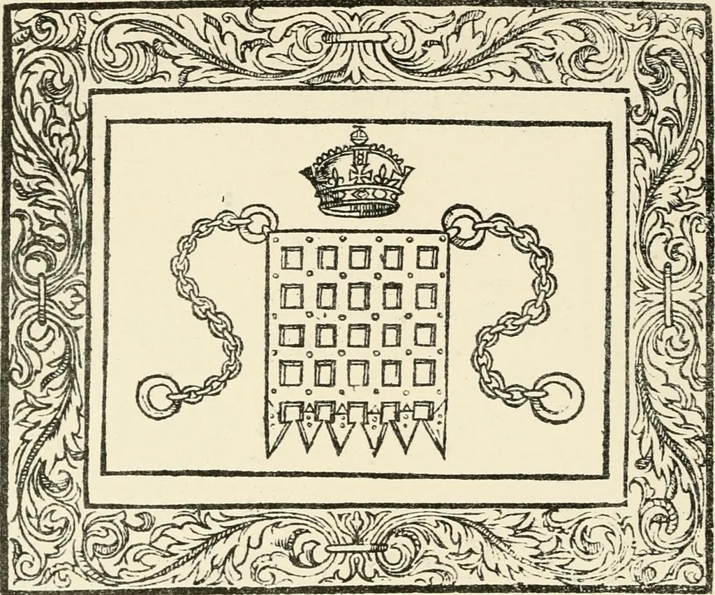 An illustration from The mirrovr of maiestie: or, The badges of honovr conceitedly emblazoned. A photo-lith. fac-simile reprint from Mr. Corser's perfect copy. A.D. 1618, 1870, leaf 93