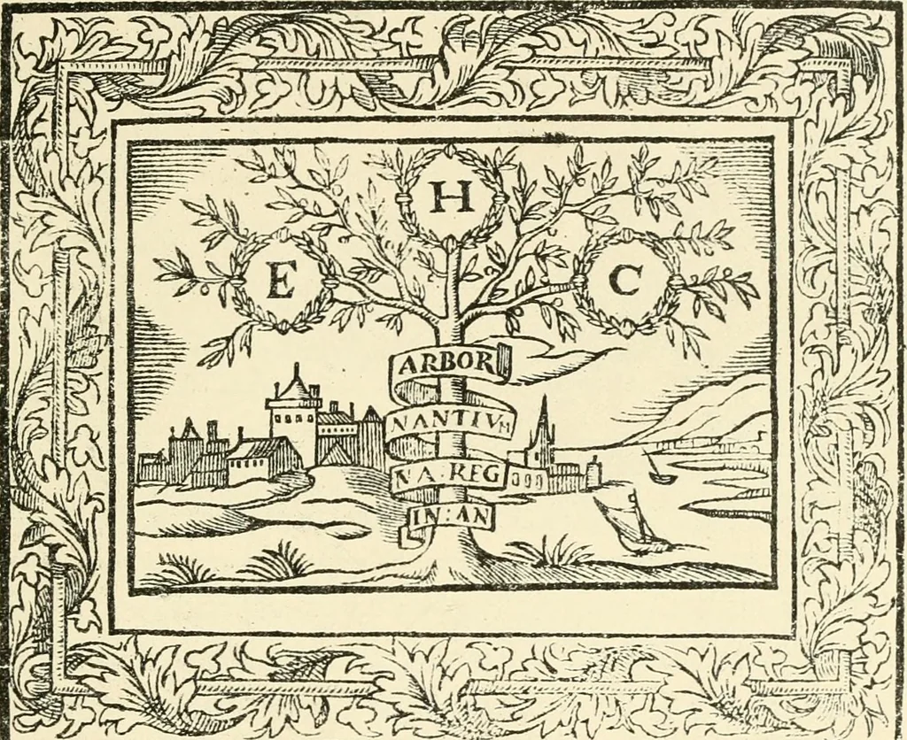 An illustration from The mirrovr of maiestie: or, The badges of honovr conceitedly emblazoned. A photo-lith. fac-simile reprint from Mr. Corser's perfect copy. A.D. 1618, 1870, leaf 96