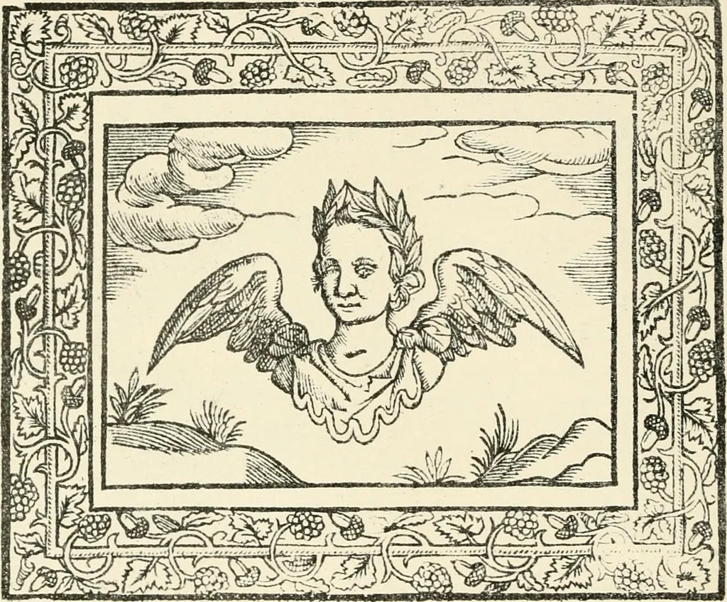 An illustration from The mirrovr of maiestie: or, The badges of honovr conceitedly emblazoned. A photo-lith. fac-simile reprint from Mr. Corser's perfect copy. A.D. 1618, 1870, leaf 97