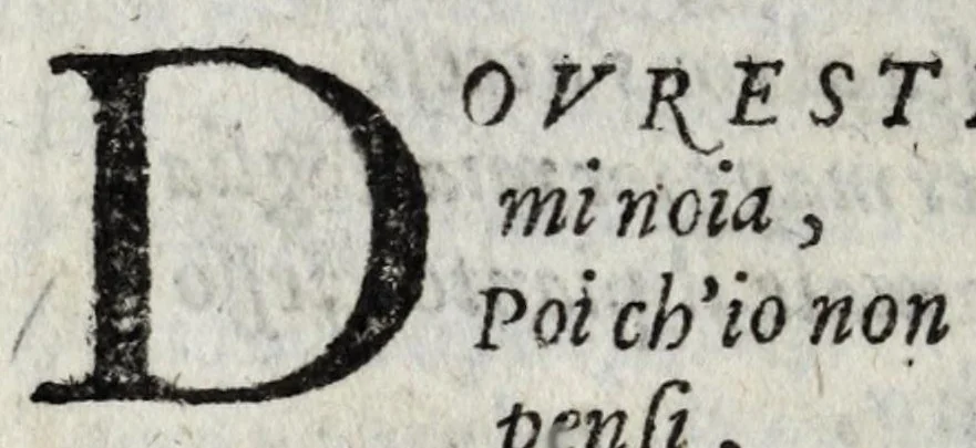 An illustration from Mirtilla : pastorale, 1598, leaf 124