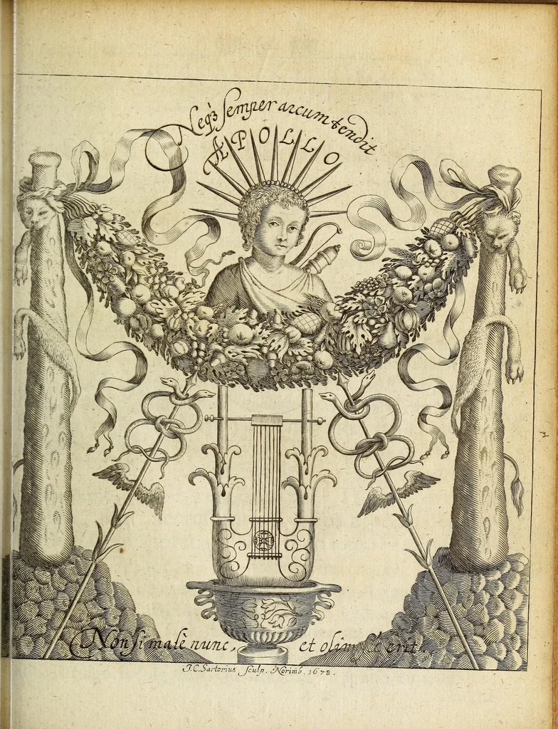An illustration from Miscellanea Curiosa, sive Ephemiridum Medico-Physicarum Germanicarum Academiae Naturae Curiosorum, 1683, leaf 605