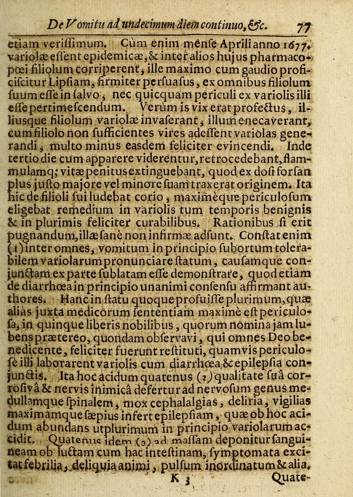An illustration from Miscellanea Curiosa, sive Ephemiridum Medico-Physicarum Germanicarum Academiae Naturae Curiosorum, 1694, leaf 115