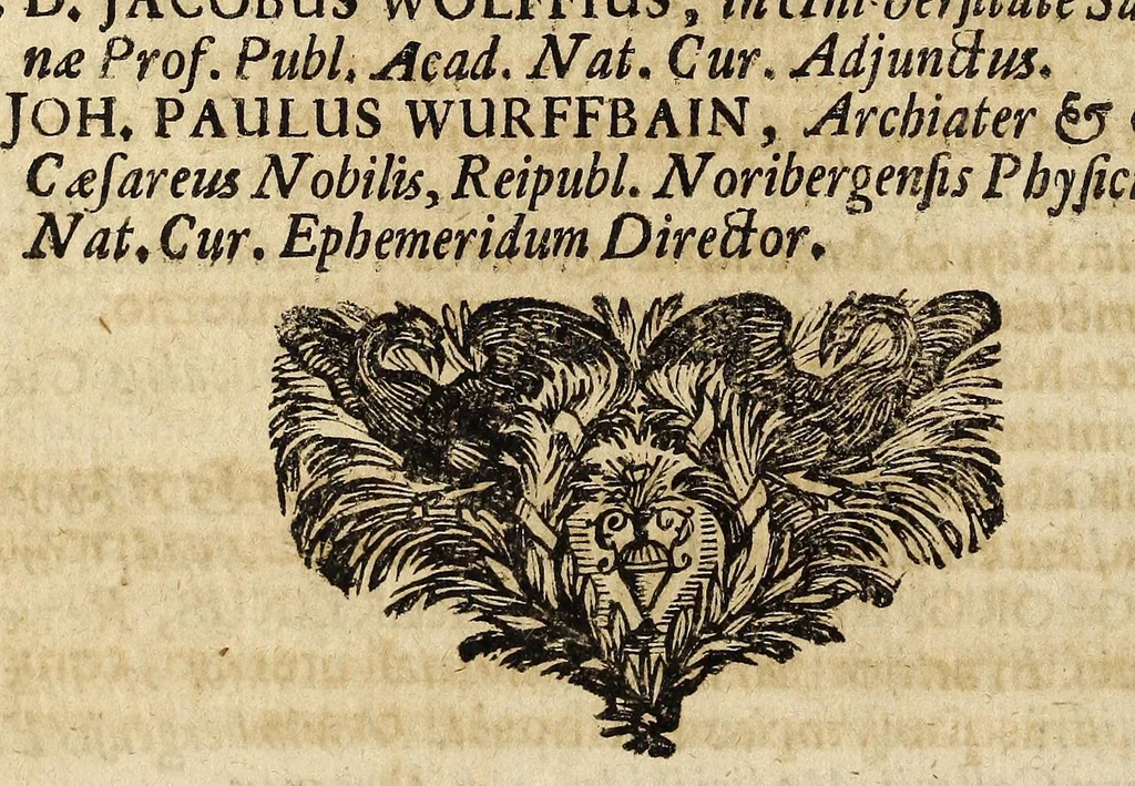 An illustration from Miscellanea Curiosa, sive Ephemiridum Medico-Physicarum Germanicarum Academiae Naturae Curiosorum, 1694, leaf 30