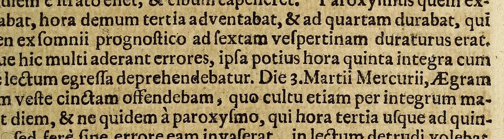 An illustration from Miscellanea Curiosa, sive Ephemiridum Medico-Physicarum Germanicarum Academiae Naturae Curiosorum, 1694, leaf 441