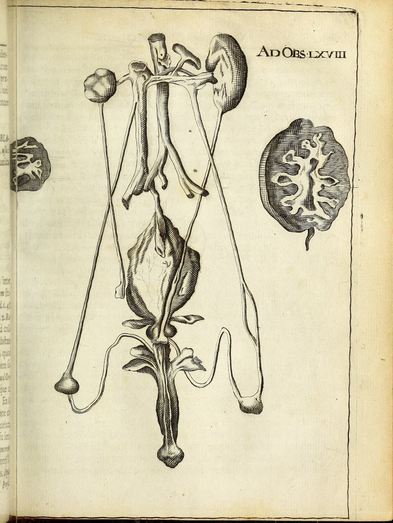 An illustration from Miscellanea Curiosa Medico-Physica Academiae Naturae Curiosorum, 1671, leaf 238
