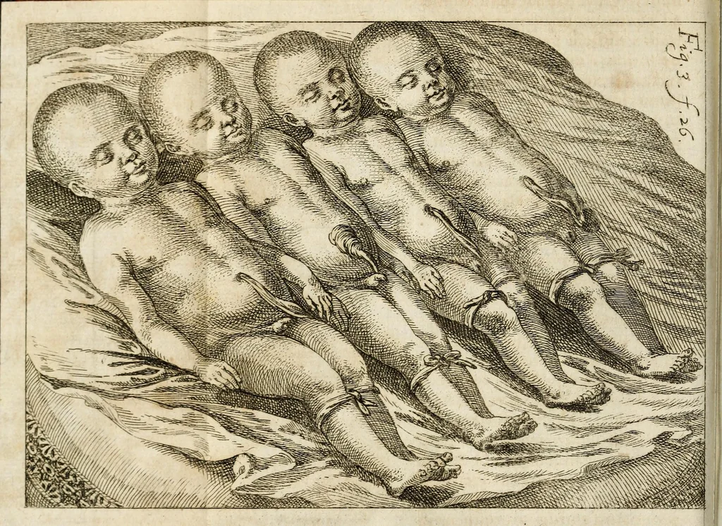 An illustration from Miscellanea Curiosa, sive Ephemiridum Medico-Physicarum Germanicarum Academiae Naturae Curiosorum, 1684, leaf 60