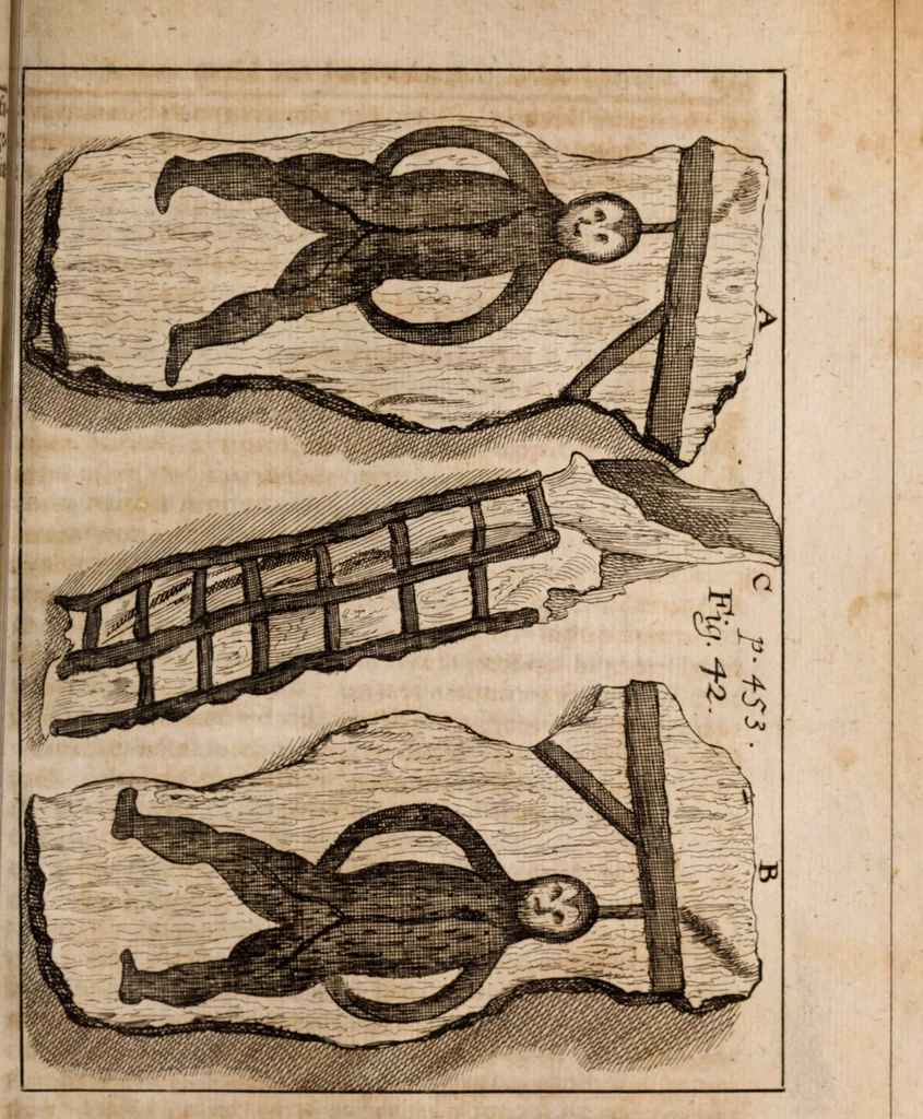An illustration from Miscellanea curiosa, sive, Ephemeridum medico-physicarum Germanicarum Academiae Naturae curiosorum, 1688, leaf 1762