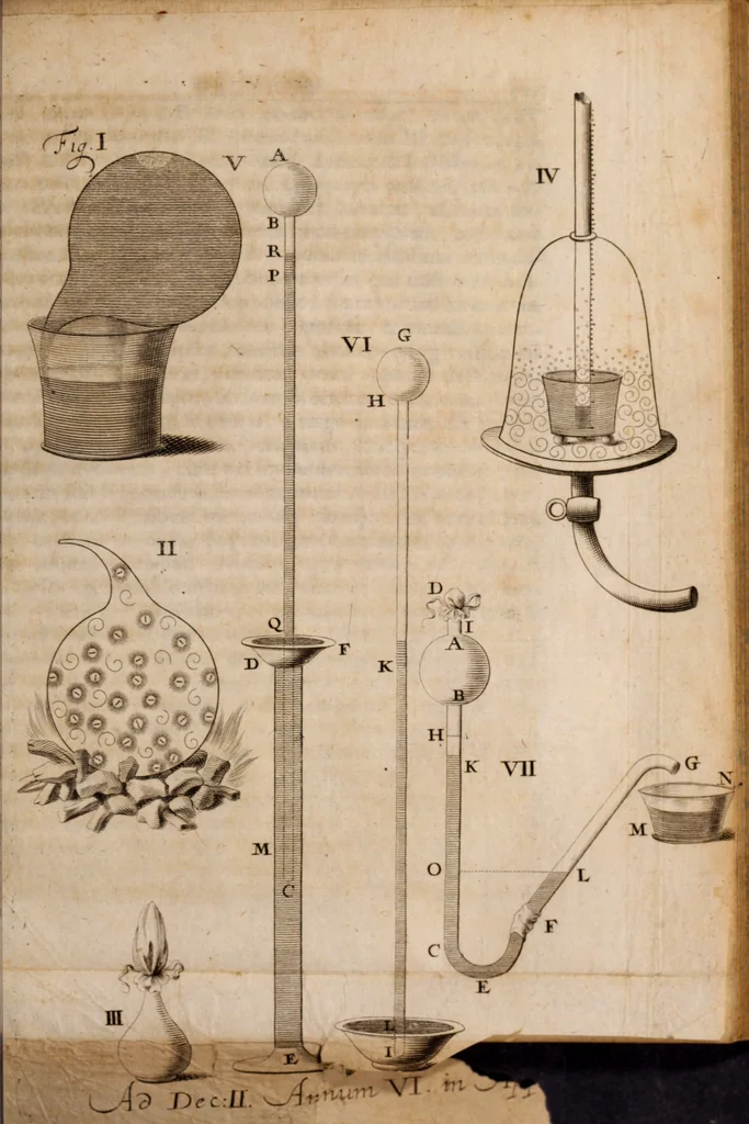 An illustration from Miscellanea curiosa, sive, Ephemeridum medico-physicarum Germanicarum Academiae Naturae curiosorum, 1688, leaf 1944