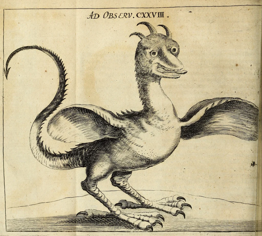 An illustration from Miscellanea Curiosa Medico-Physica Academiae Naturae Curiosorum, 1672, leaf 255