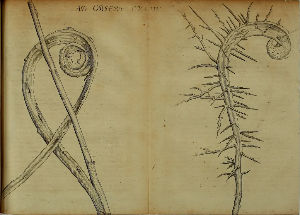 An illustration from Miscellanea Curiosa Medico-Physica Academiae Naturae Curiosorum, 1672, leaf 322