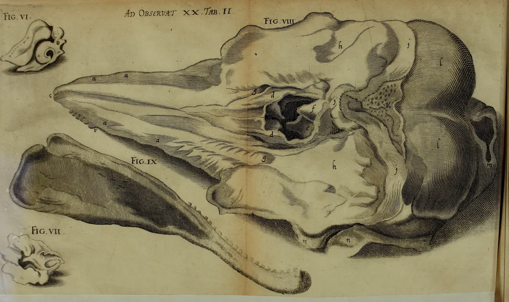 An illustration from Miscellanea Curiosa Medico-Physica Academiae Naturae Curiosorum, 1672, leaf 73