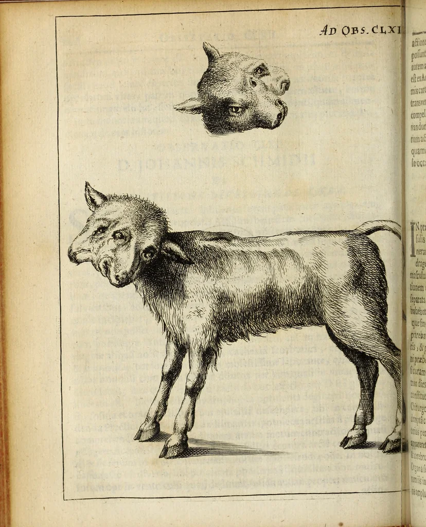 An illustration from Miscellanea Curiosa Medico-Physica Academiae Naturae Curiosorum, 1676, leaf 245
