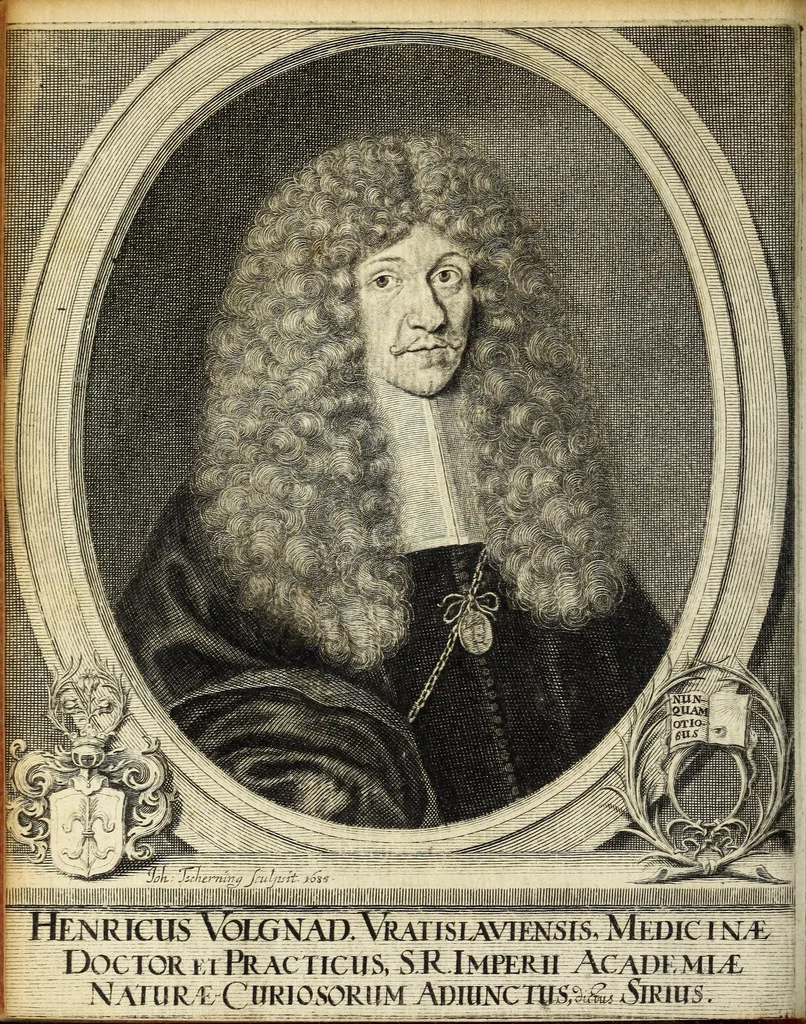 An illustration from Miscellanea Curiosa, sive Ephemiridum Medico-Physicarum Germanicarum Academiae Naturae Curiosorum, 1689, leaf 852