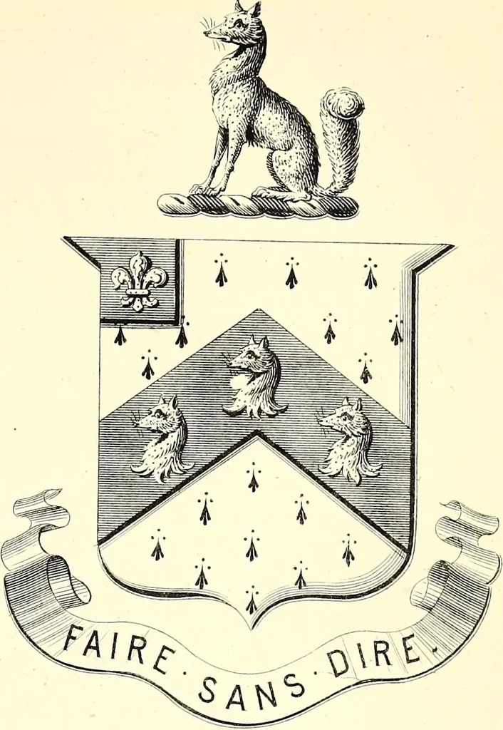 An illustration from Miscellanea genealogica et heraldica :, 1874, leaf 132