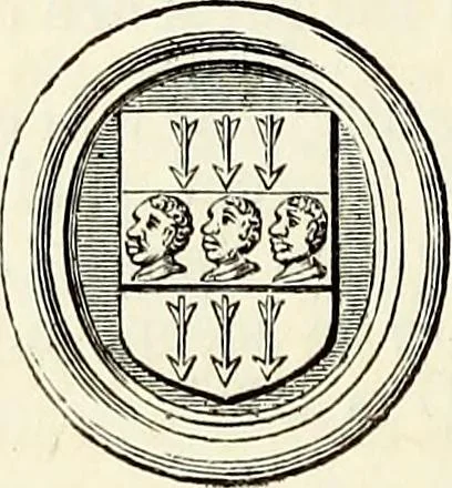 An illustration from Miscellanea genealogica et heraldica :, 1874, leaf 141