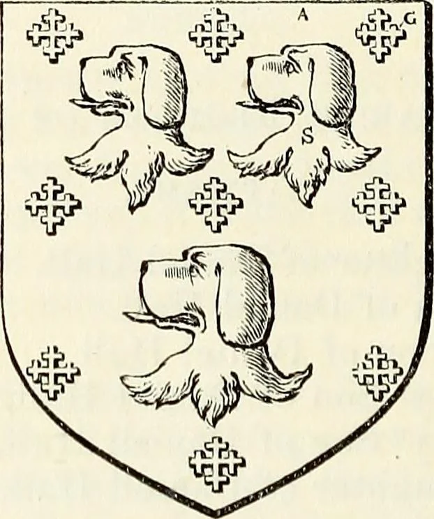 An illustration from Miscellanea genealogica et heraldica :, 1874, leaf 145