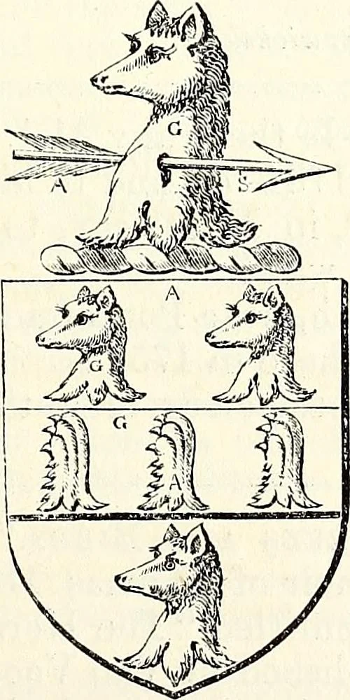 An illustration from Miscellanea genealogica et heraldica :, 1874, leaf 150