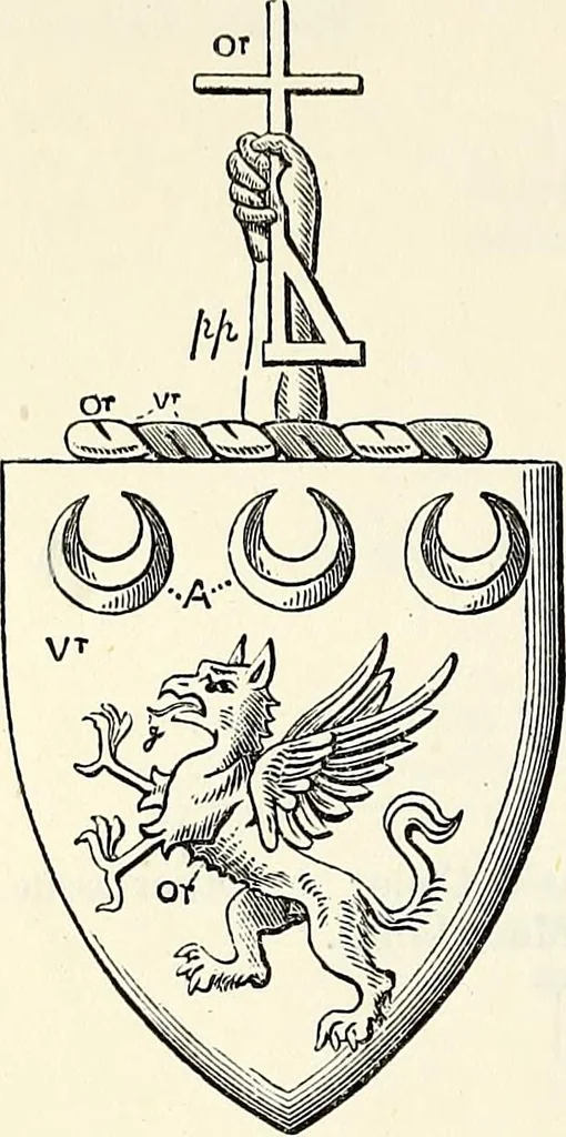An illustration from Miscellanea genealogica et heraldica :, 1874, leaf 179