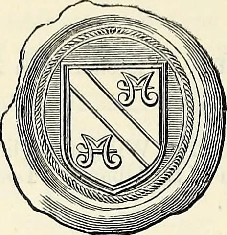 An illustration from Miscellanea genealogica et heraldica :, 1874, leaf 221