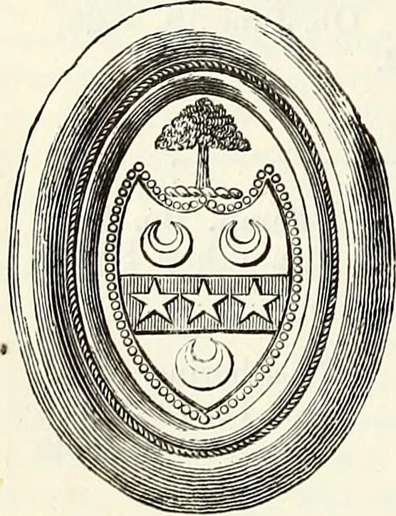 An illustration from Miscellanea genealogica et heraldica :, 1874, leaf 241