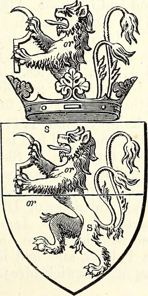 An illustration from Miscellanea genealogica et heraldica :, 1874, leaf 294