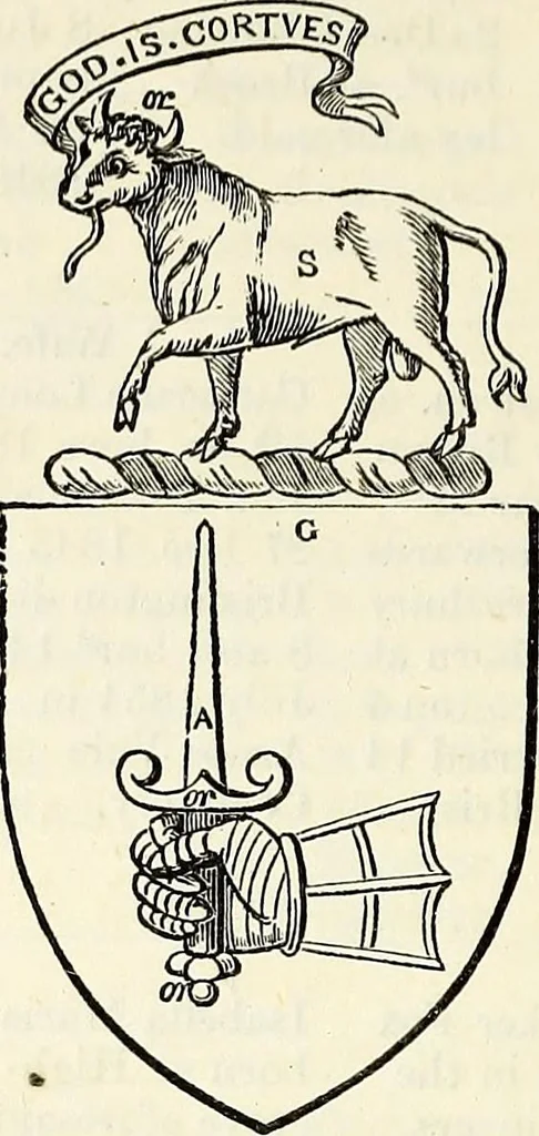 An illustration from Miscellanea genealogica et heraldica :, 1874, leaf 301