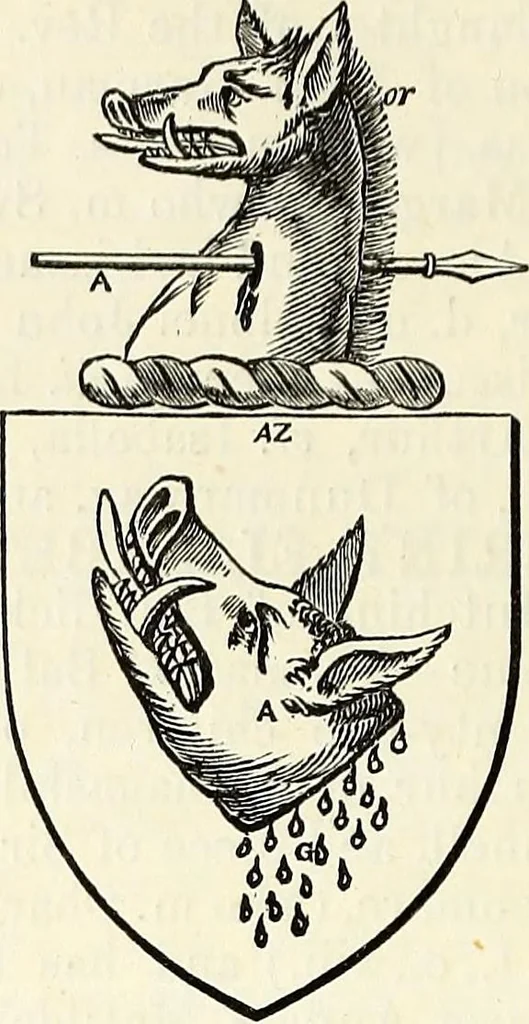 An illustration from Miscellanea genealogica et heraldica :, 1874, leaf 315