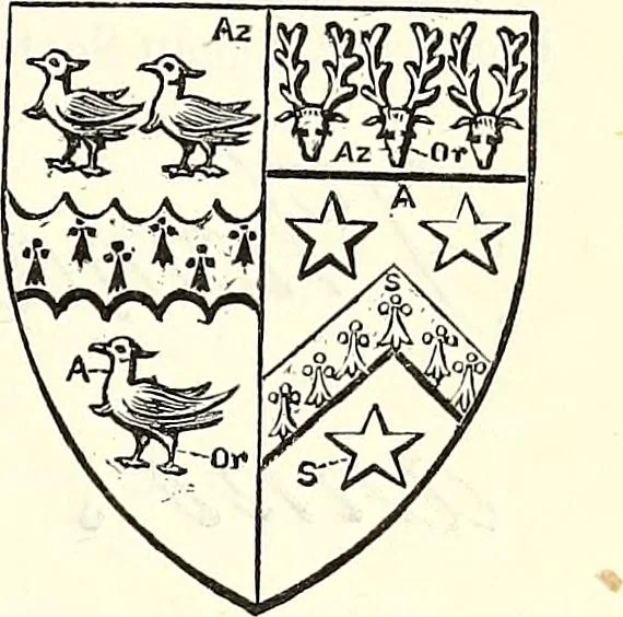 An illustration from Miscellanea genealogica et heraldica :, 1874, leaf 328