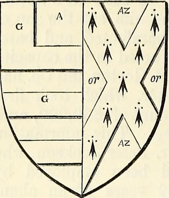 An illustration from Miscellanea genealogica et heraldica :, 1874, leaf 341