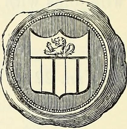 An illustration from Miscellanea genealogica et heraldica :, 1874, leaf 35