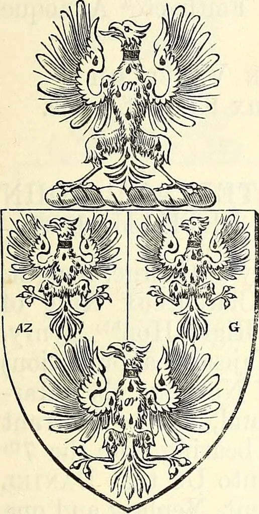 An illustration from Miscellanea genealogica et heraldica :, 1874, leaf 364