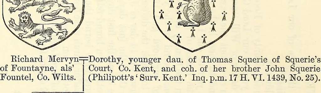 An illustration from Miscellanea genealogica et heraldica :, 1874, leaf 373