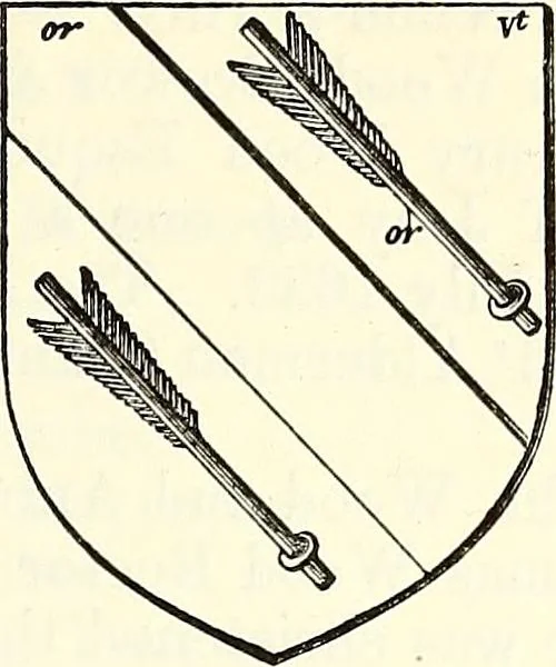 An illustration from Miscellanea genealogica et heraldica :, 1874, leaf 38